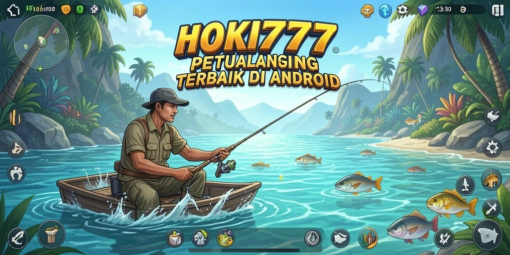 Gameplay HOKI777 yang menegangkan saat menangkap ikan besar.