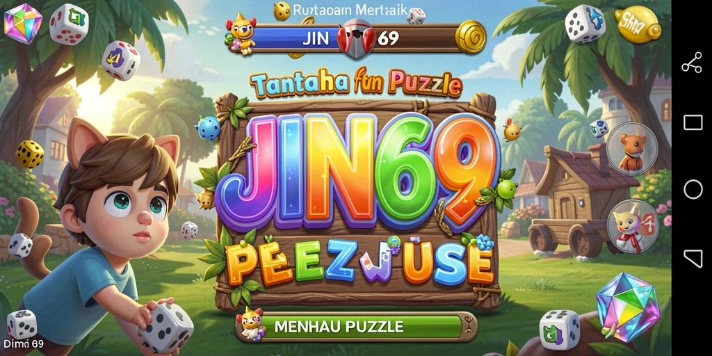 Tampilan gameplay JIN69 yang menantang dan menarik.