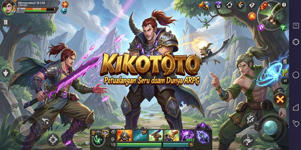 Gameplay KIKOTOTO yang penuh aksi dan petualangan