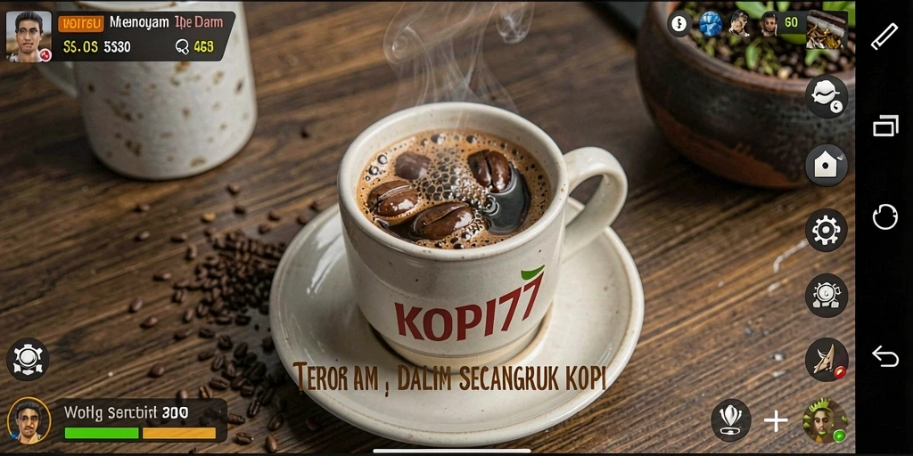 Gameplay menegangkan dengan suasana Horror mencekam dalam KOPI77.