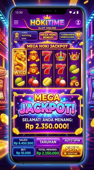 Screenshot fitur pencarian aplikasi di hokitime yang memudahkan pengguna.